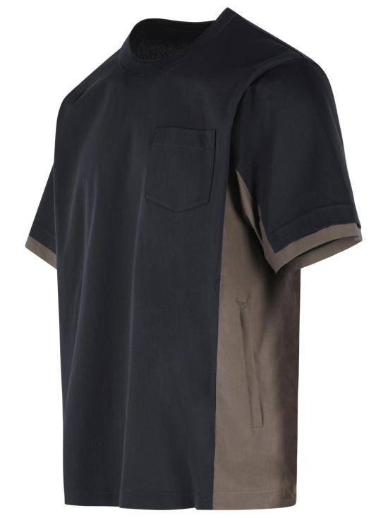 26SS 사카이 폴로 티셔츠 26 03955M234 Navy - SACAI