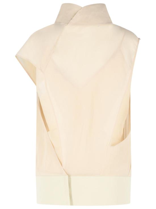 26SS 스포트막스 민소매 티셔츠 2612261023001 Beige - SPORTMAX