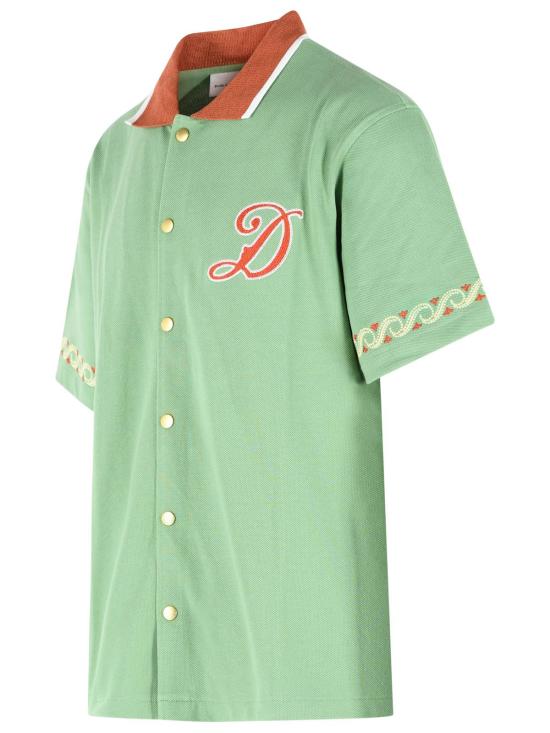 26SS 드롤드무슈 폴로 티셔츠 K SH251 CO264WG Green - DROLE DE MONSIEUR