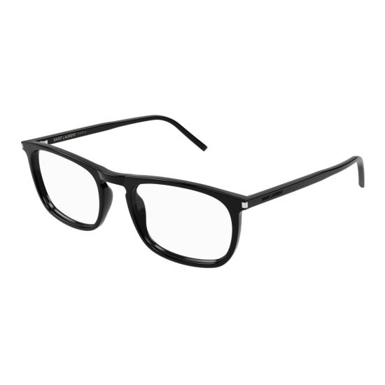 25FW 생로랑 안경 SL 670 직사각형 재활용 아세테이트 안경 - SAINT LAURENT