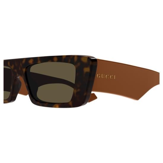 25FW 구찌 선글라스 Gg1331s 직사각형 호피무늬 - GUCCI