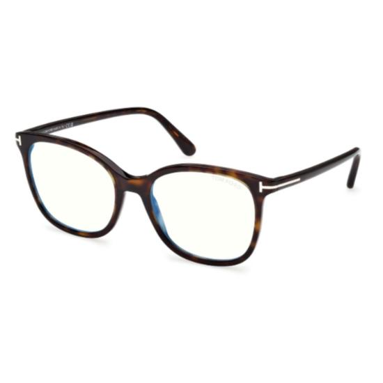  톰포드 안경 Ft6089-B 호피무늬 사각 프레임 안경
