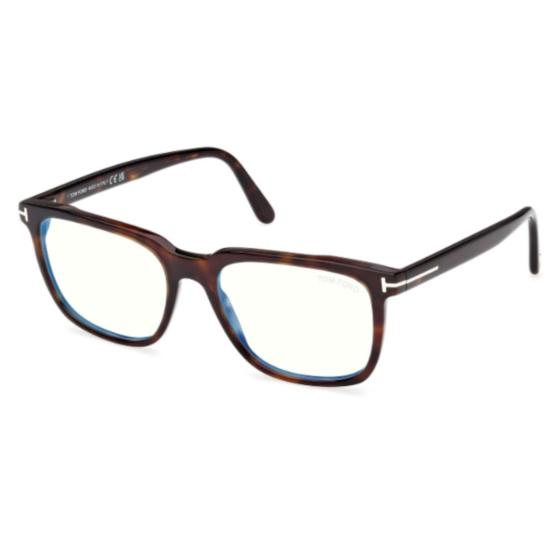  톰포드 안경 Ft6080-B 직사각형 호피무늬 아세테이트 안경