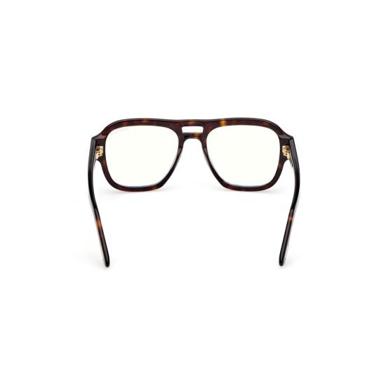  톰포드 안경 Ft6085-B 정사각형 거북이 등껍질 무늬 프레임 - TOMFORD