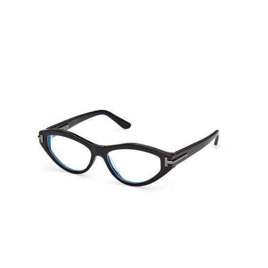  톰포드 안경 Ti5016-B 유광 블랙 캣아이 안경 - TOMFORD