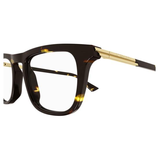 25FW 보테가베네타 안경 Bv1264o 볼드 호피무늬 사각 프레임 안경 - BOTTEGA VENETA