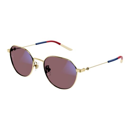  구찌 안경 Gg0684s 골드 메탈 기하학 안경 - GUCCI