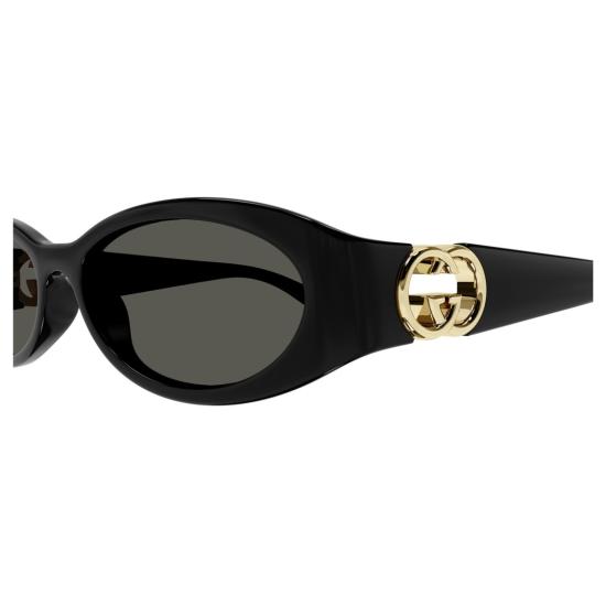 25FW 구찌 선글라스 GG1660S 타원형 블랙 - GUCCI