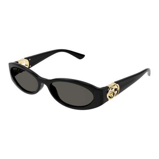 25FW 구찌 선글라스 GG1660S 타원형 블랙 - GUCCI