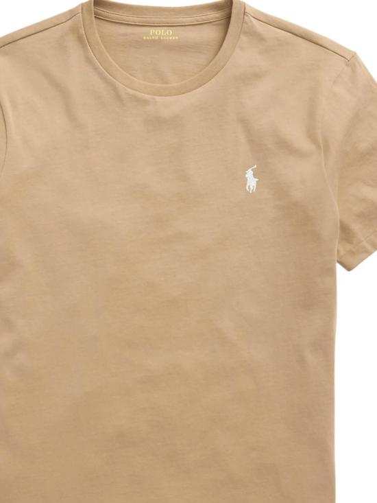 26SS 폴로 랄프로렌 포니로고 자수 반팔 티셔츠 710671438 329 CAFE TAN C8176 - POLO RALPH LAUREN