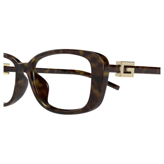 25FW 구찌 안경 Gg1685ok 직사각형 호피무늬 안경 - GUCCI
