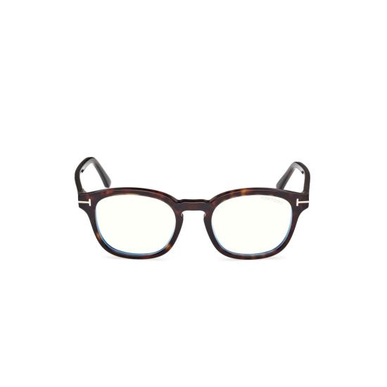  톰포드 안경 Ft5532-B 호피무늬 아세테이트 사각 프레임 안경