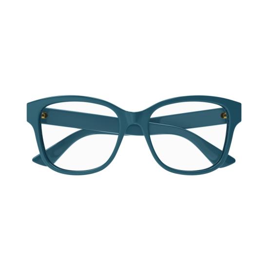 25FW 구찌 안경 Gg1340o 볼드 오버사이즈 청록색 사각 프레임 안경
