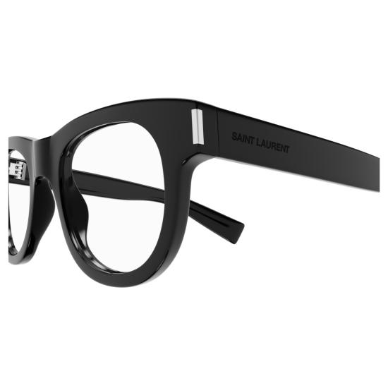 25FW 생로랑 안경 SL 571 옵트 라운드 아세테이트 프레임 안경 - SAINT LAURENT