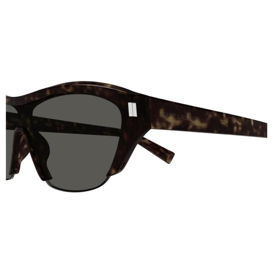 25FW 생로랑 선글라스 SL 704 앵귤러 토터스쉘 - SAINT LAURENT