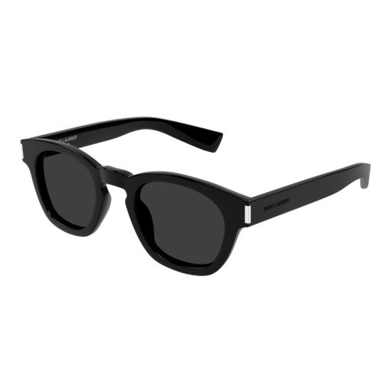 25FW 생로랑 선글라스 SL 746 볼드 직사각형 블랙 아세테이트 - SAINT LAURENT