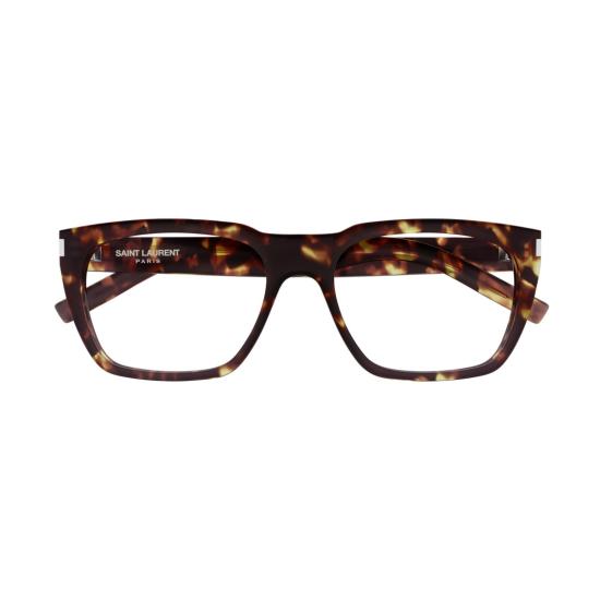 25FW 생로랑 안경 SL 598 옵트 오버사이즈 호피무늬 프레임