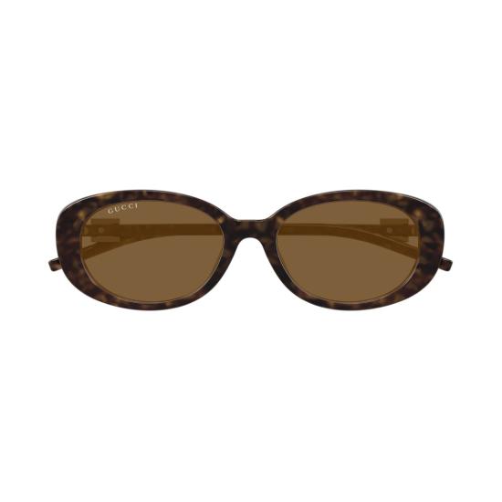 25FW 구찌 선글라스 Gg1684sa 타원형 호피무늬