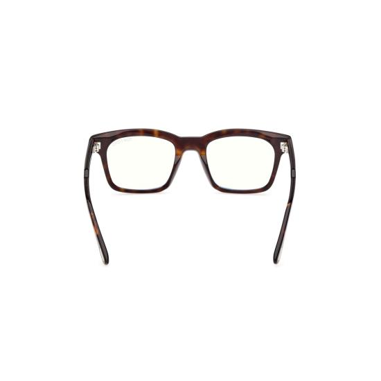  톰포드 안경 Ft6122-B 볼드 직사각형 호피무늬 아세테이트 안경 - TOMFORD
