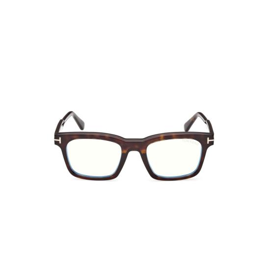 톰포드 안경 Ft6122-B 볼드 직사각형 호피무늬 아세테이트 안경