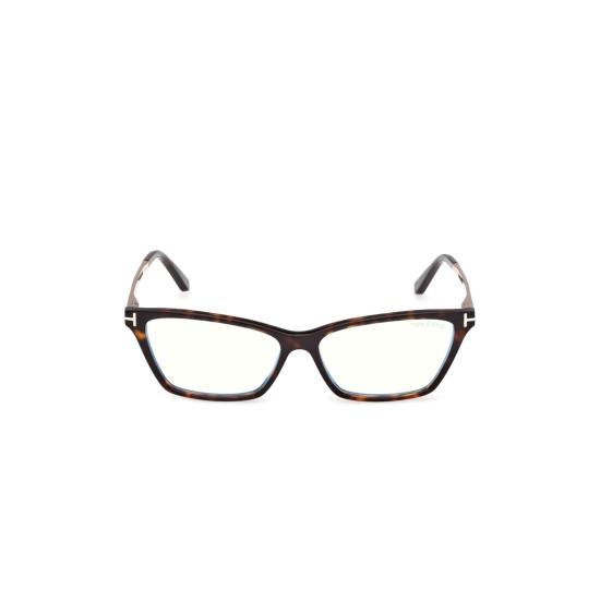  톰포드 안경 Ft6135-B 직사각형 호피무늬 아세테이트 안경