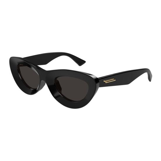 25FW 보테가베네타 선글라스 Bv1325s 유광 블랙 캣아이 - BOTTEGA VENETA
