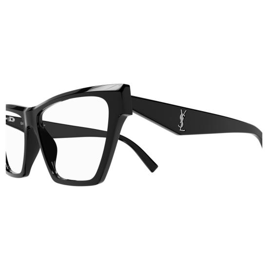 25FW 생로랑 안경 SL M103 옵트 오버사이즈 스퀘어 프레임 안경 - SAINT LAURENT