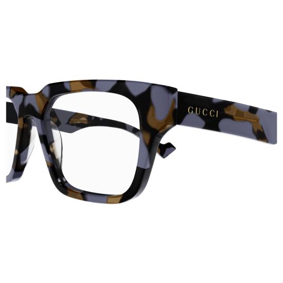 25FW 구찌 안경 Gg0963o 볼드 오버사이즈 호피무늬 안경 - GUCCI