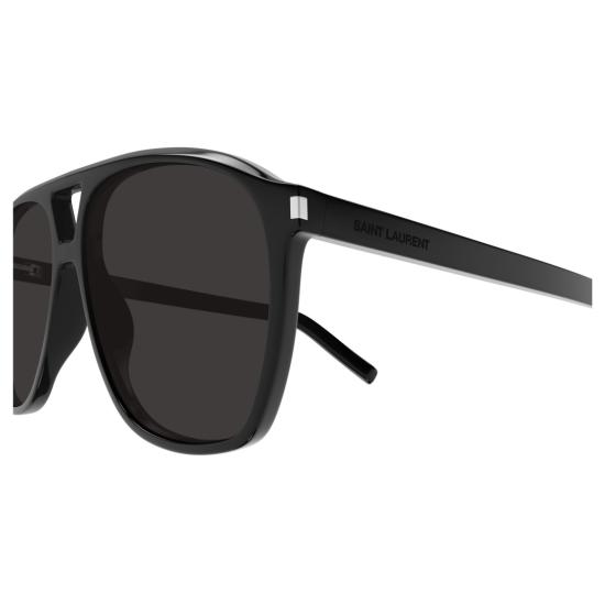 25FW 생로랑 선글라스 SL 596 듄 오버사이즈 에비에이터 - SAINT LAURENT