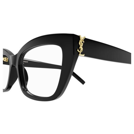 25FW 생로랑 안경 SL M117 오버사이즈 사각 프레임 안경 - SAINT LAURENT