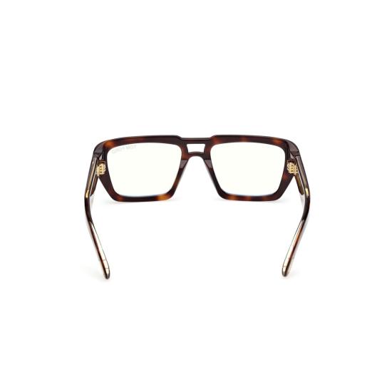  톰포드 안경 Ft6077-B 오버사이즈 스퀘어 호피무늬 안경 - TOMFORD