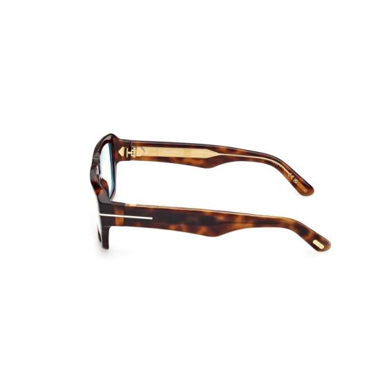  톰포드 안경 Ft6077-B 오버사이즈 스퀘어 호피무늬 안경 - TOMFORD