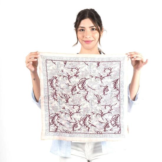  비스마야 머플러/스카프 자르딘 반다나 핑크 - VISMAYA