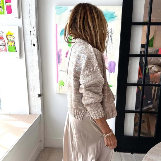  케리 로센탈 가디건 케리 로젠탈 시에나 러브 카디건 - KERRI ROSENTHAL