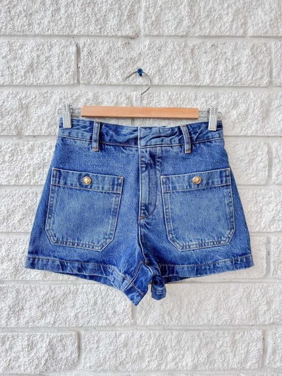  프레임 데님 숏팬츠 크루즈 반바지에 대한 믿음을 에 담다