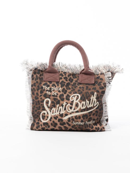 26SS 세인트바쓰 토트백 COL0001 - 00190L - 콜레트 샌드 레오파드 19