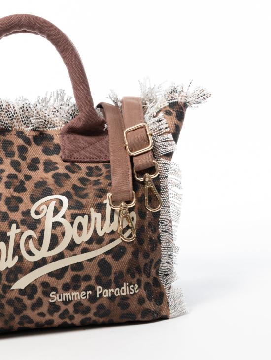 26SS 세인트바쓰 토트백 COL0001 - 00190L - 콜레트 샌드 레오파드 19 - MC2 SAINT BARTH