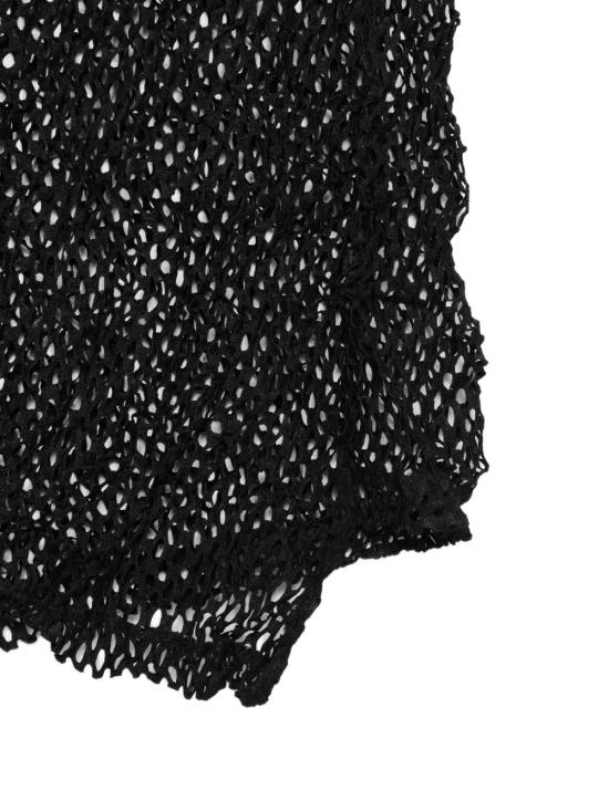 26SS 꼼마꼼마 민소매 티셔츠 RQT015 0511 Black - COMME COMME