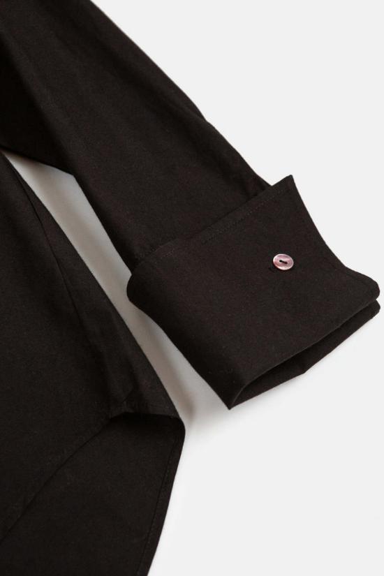  에리카 타노브 긴팔 티셔츠 에리카 타노프 아이보 코튼 프렌치 커프 셔츠 - ERICA TANOV