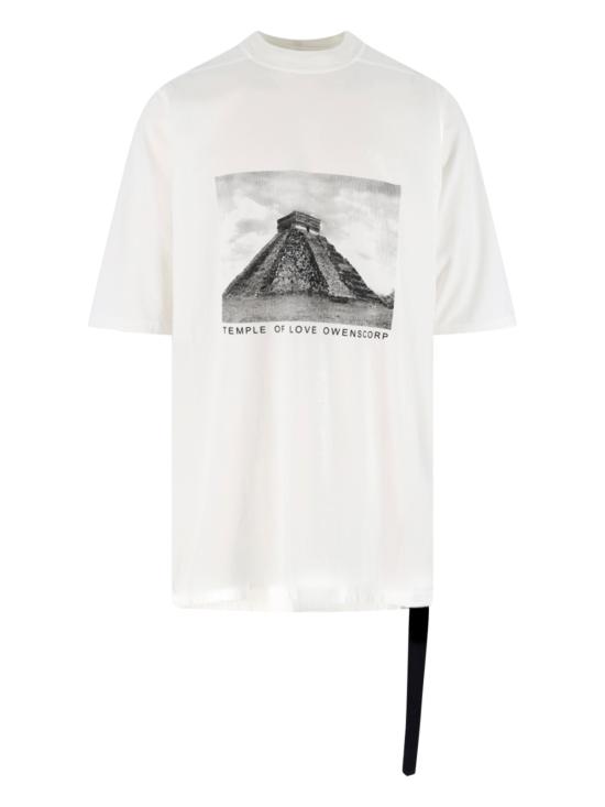 26SS 다크쉐도우 반팔 티셔츠 DU01F4274 RNEP2 1109 Milk black