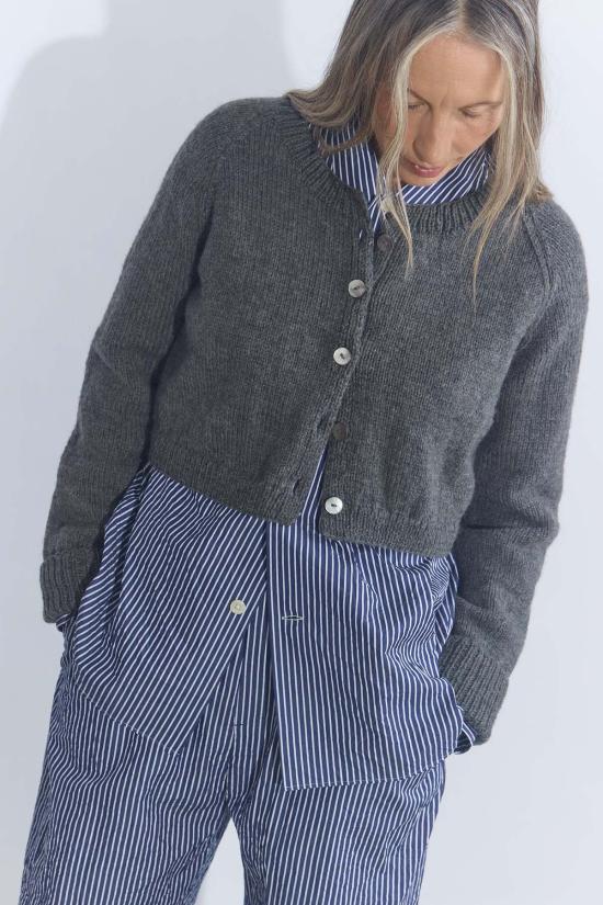  안티 오티 가디건 오티 이모 손뜨개 - AUNTIE OTI