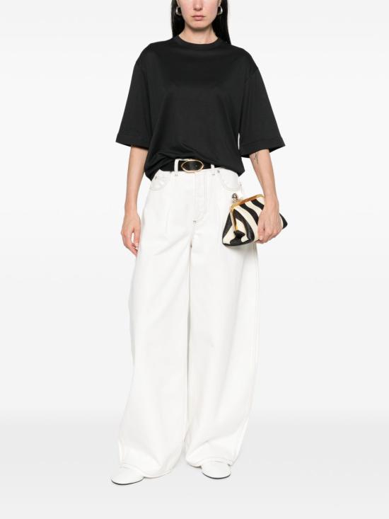 26SS 자크뮈스 반팔 티셔츠 TSW00588AJ00254 990 Black - JACQUEMUS