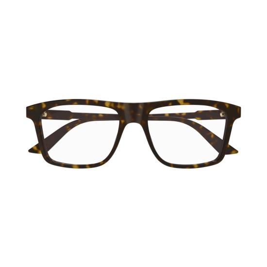 25FW 구찌 안경 Gg1820o 직사각형 호피무늬 프레임 안경