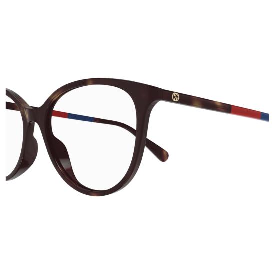 25FW 구찌 안경 Gg1359o 둥근 호피무늬 안경 - GUCCI