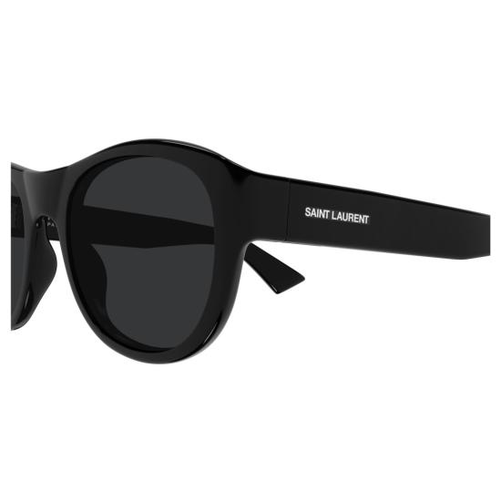 25FW 생로랑 선글라스 SL 798 막심 라운드 프레임 블랙 - SAINT LAURENT