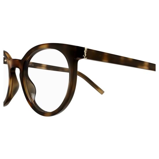 25FW 생로랑 안경 SL M147 호피무늬 안경 - SAINT LAURENT