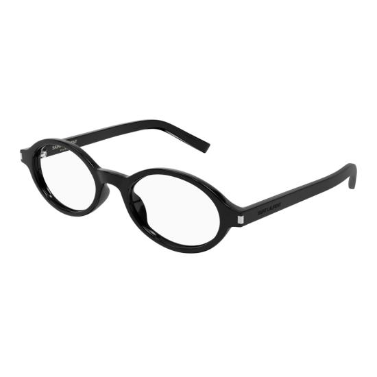 25FW 생로랑 안경 SL 751 Jeanne Opt 타원형 프레임 안경 - SAINT LAURENT