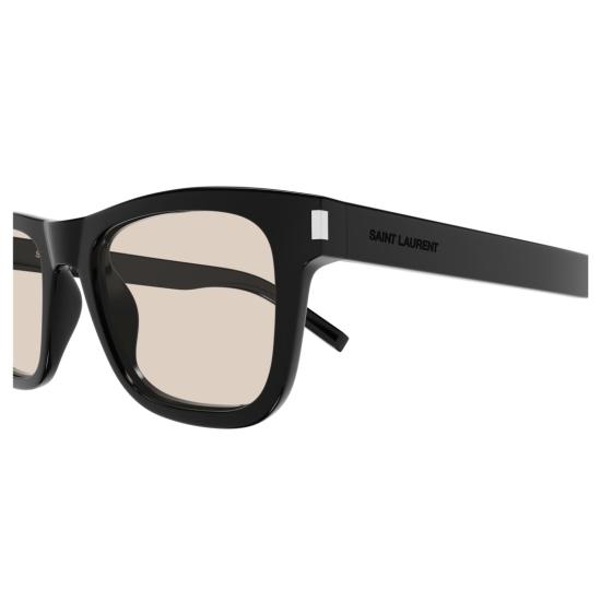 25FW 생로랑 선글라스 SL 819 직사각형 재활용 아세테이트 - SAINT LAURENT