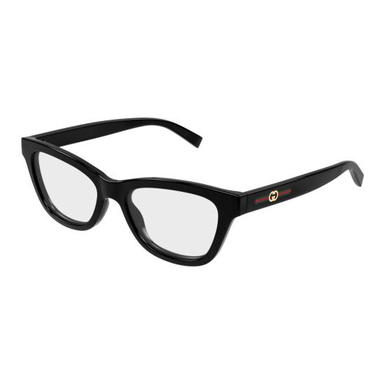 25FW 구찌 안경 Gg1983o 두꺼운 검정색 캣아이 안경 - GUCCI