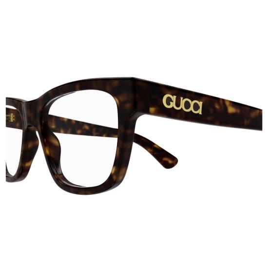 25FW 구찌 안경 Gg1795o 직사각형 호피무늬 안경 - GUCCI